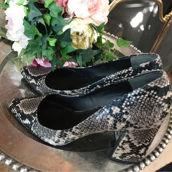 Charles David Vasto Python Pumps 10 - Picture 6 of 6